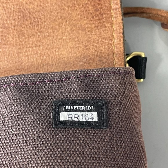 R. RIVETER Bags R Riveter Patton Signature Fatigue Brown Leather